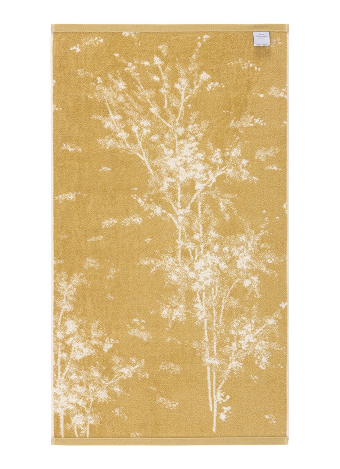 Yves Delorme Legende badhanddoek 55 x 100 cm - voorkant 5 okergeel