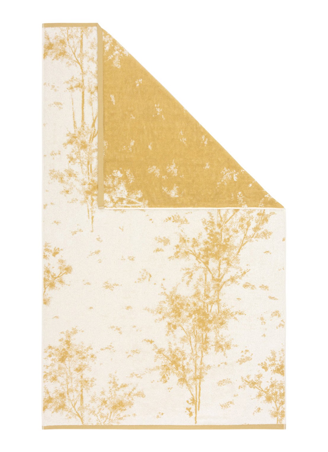 Yves Delorme Legende badlaken 90 x 150 cm - voorkant 2 camel