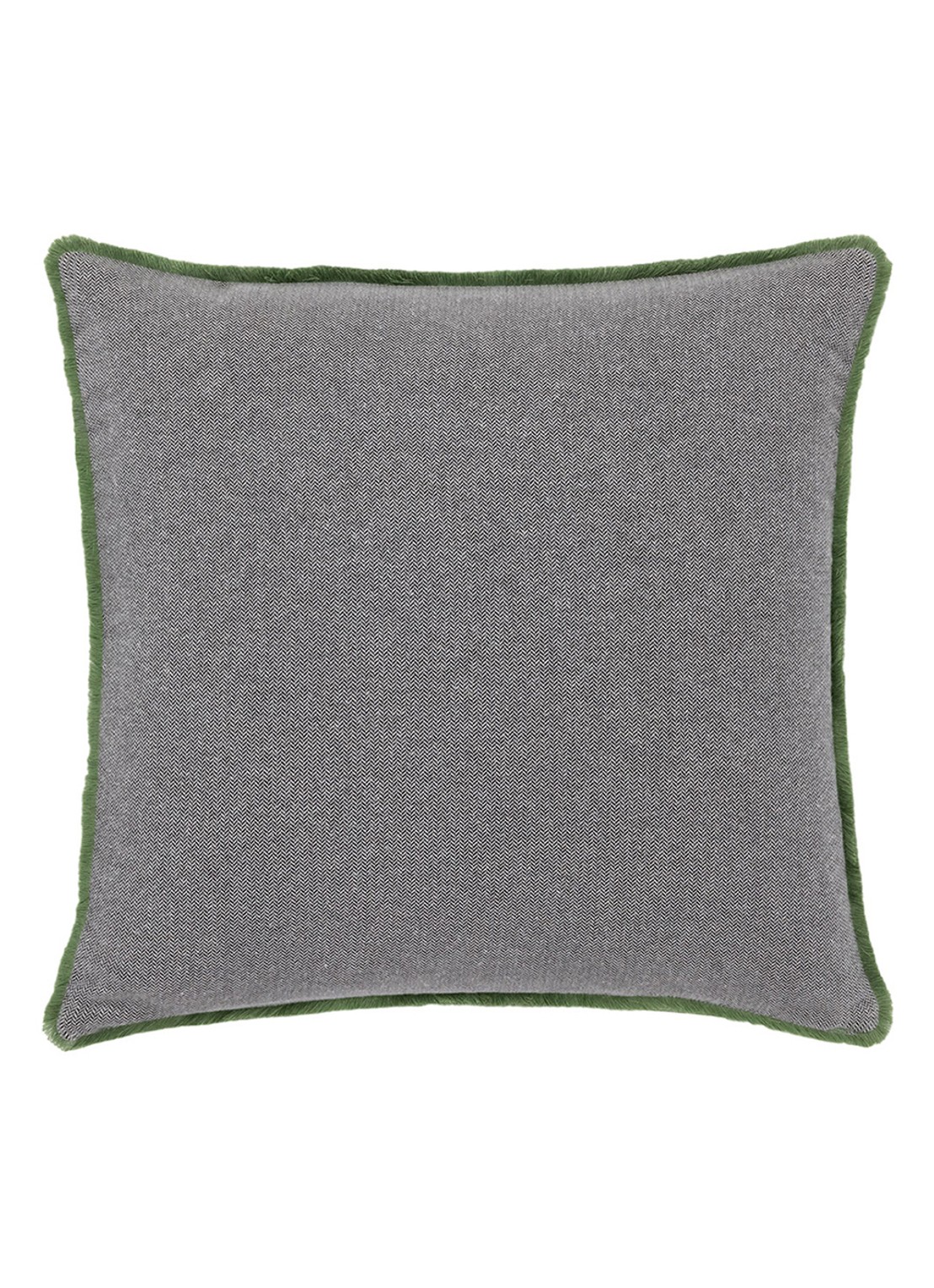 Yves Delorme Lemurien sierkussenhoes 45 x 45 cm - voorkant 4 donkerblauw