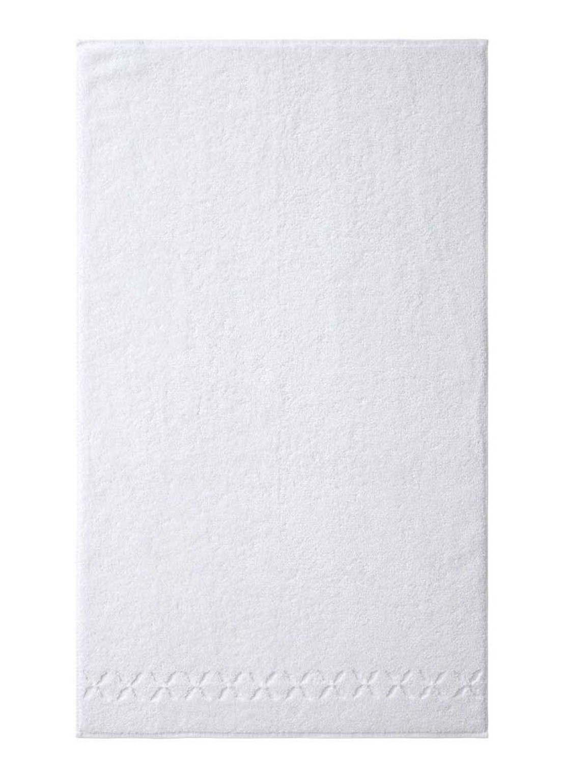 Yves Delorme Nature Amande badlaken - 550 gr/m2 - voorkant 4 wit