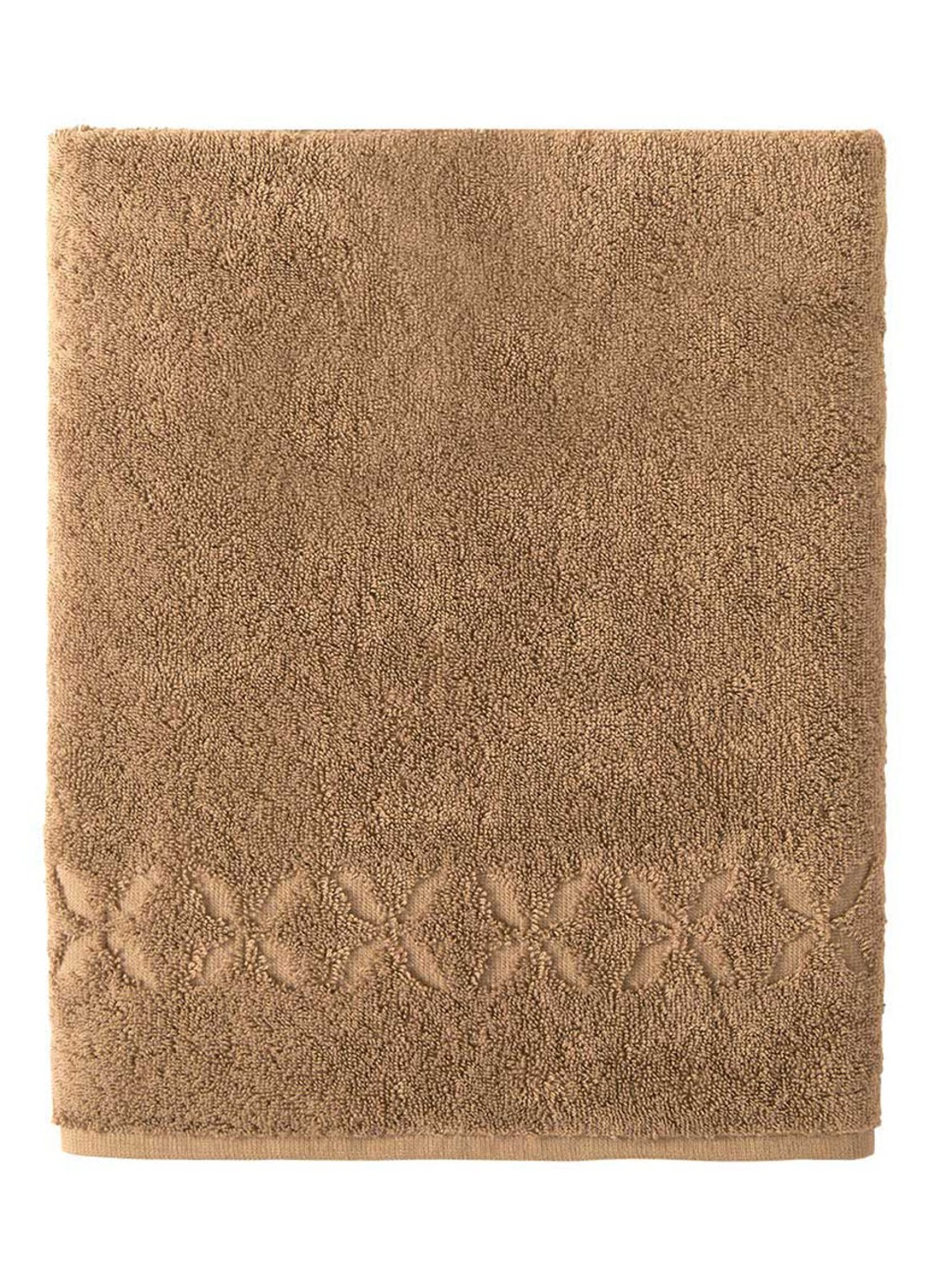 Yves Delorme Nature Amande badlaken - 550 gr/m2 - detail 2 camel