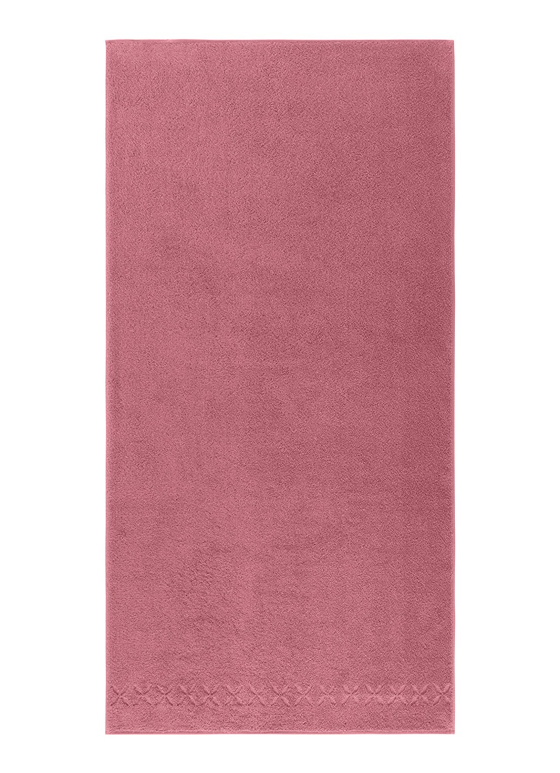 Yves Delorme Nature Amande badlaken - 550 gr/m2 - voorkant 2 roze