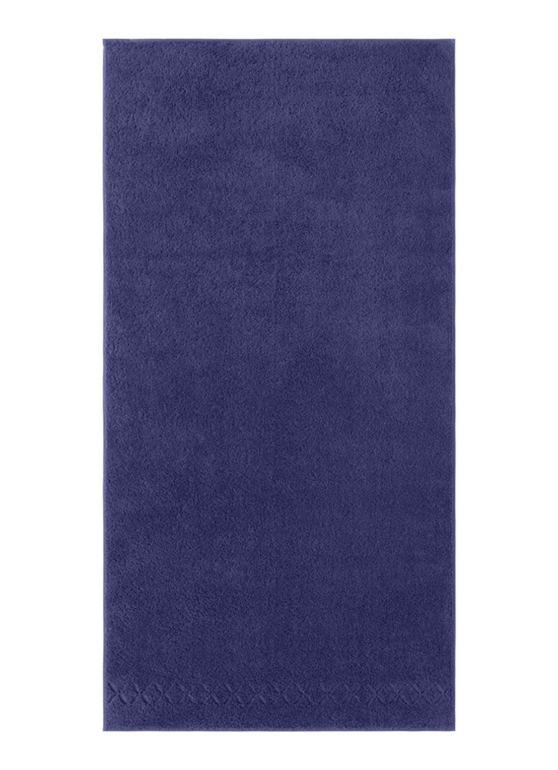 Yves Delorme Nature Amande badlaken - 550 gr/m2 - voorkant donkerblauw