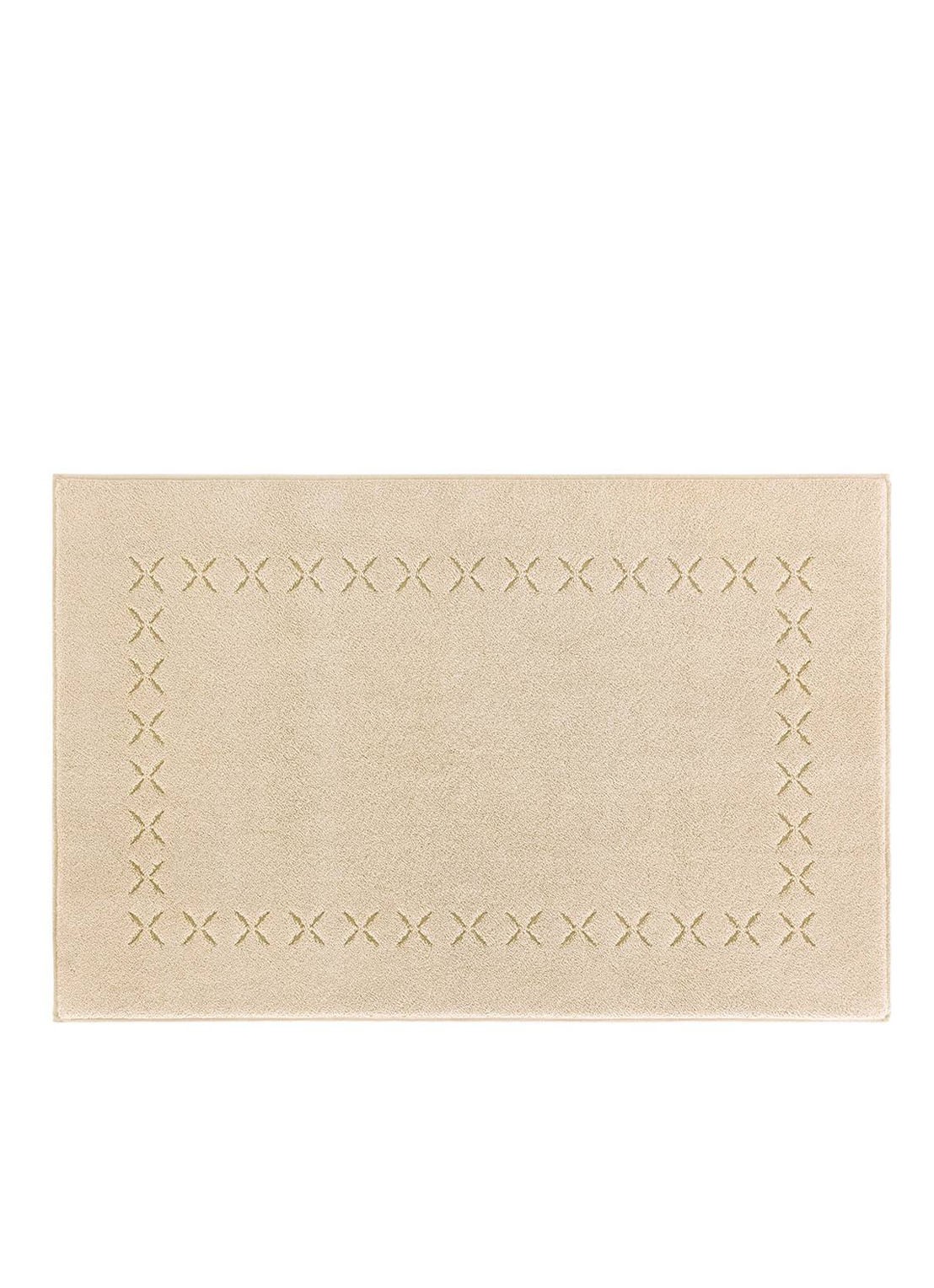 Yves Delorme Nature Amande badmat 55 x 90 cm - voorkant 2 grijs