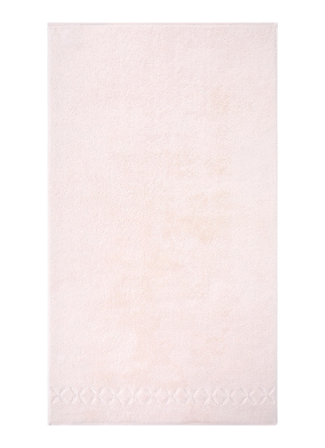 Yves Delorme Nature Amande handdoek - 550 gr/m2 - voorkant 2 lichtroze