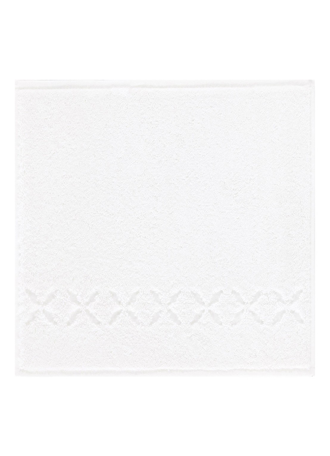 Yves Delorme Nature Amande washand - 550 gr/m2 - 33 x 33 cm - voorkant 2 wit