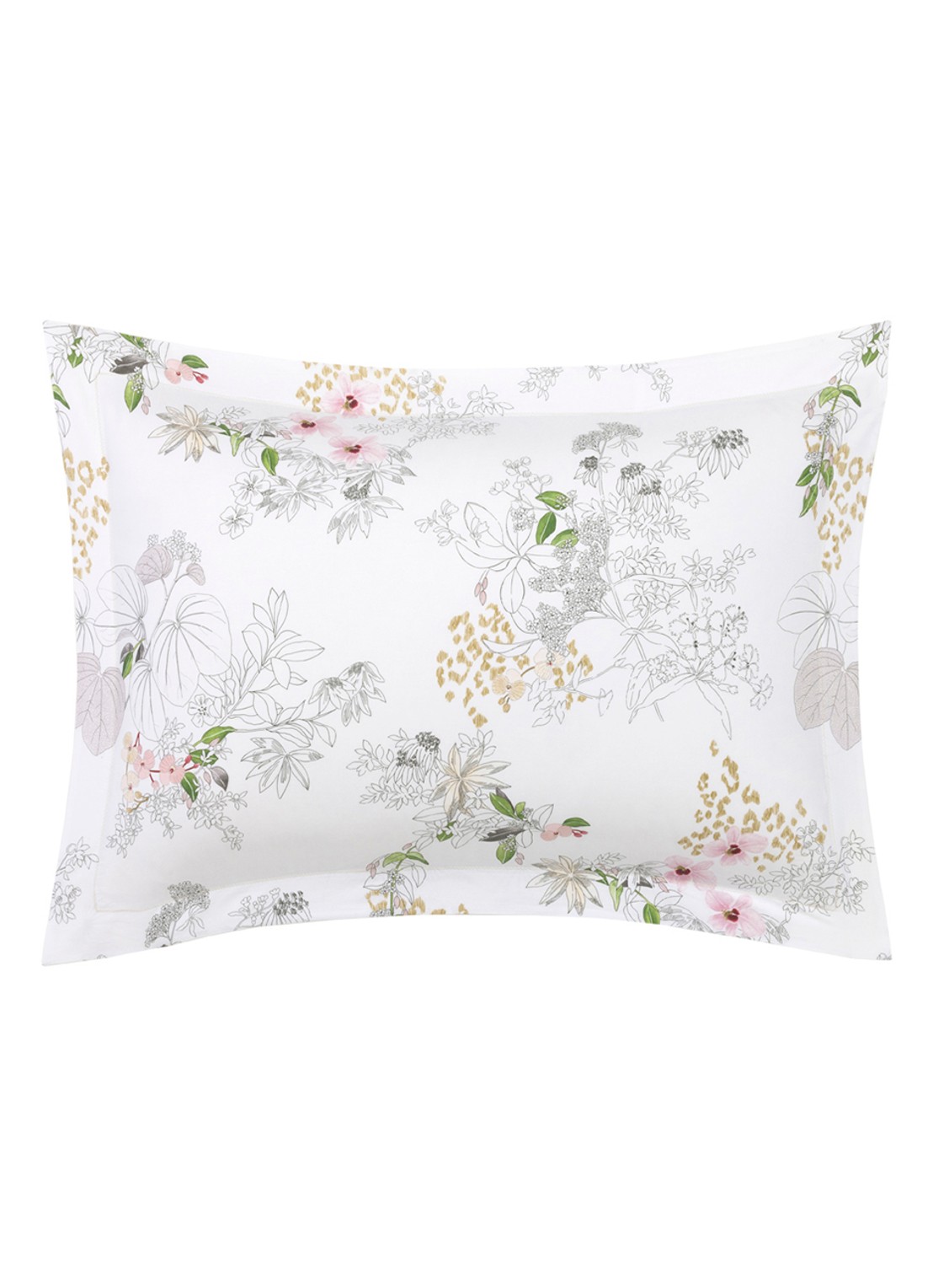 Yves Delorme Orchidee kussensloop - voorkant 4 wit