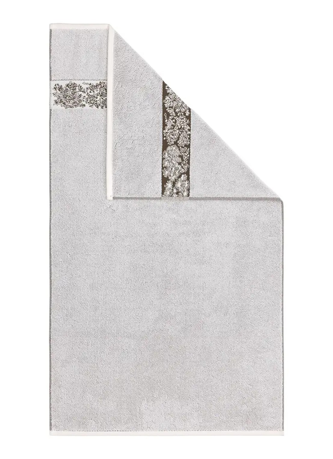 Yves Delorme Paysages badhandoek 55 x 100 cm - voorkant 3 grijs
