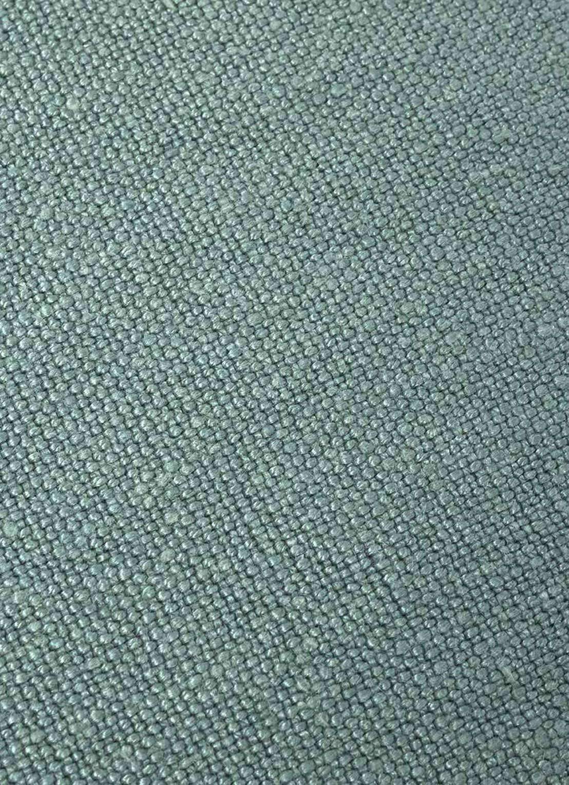 Yves Delorme Pigment sierkussenhoes van linnen 45 x 45 cm - detail 4 olijfgroen