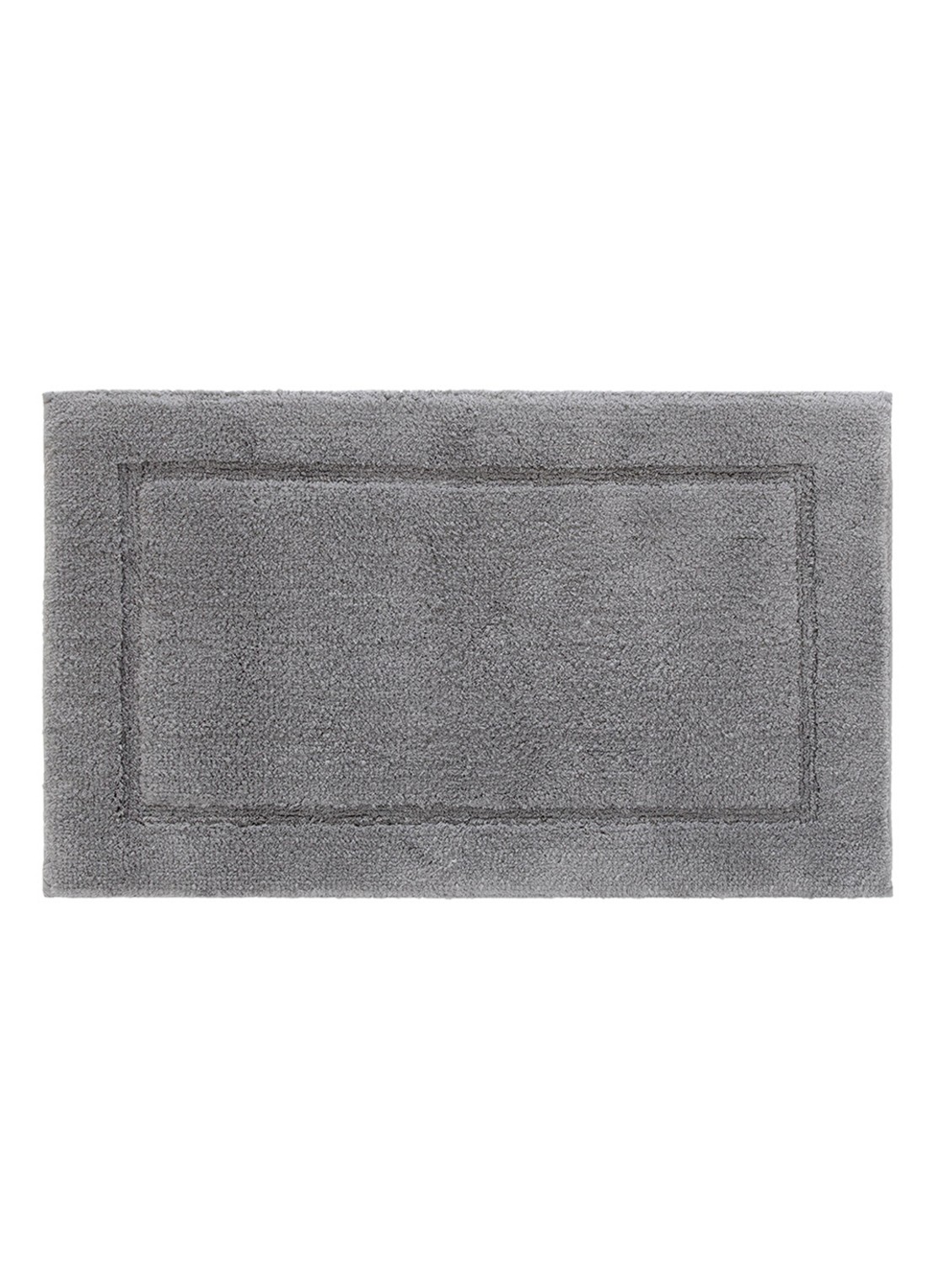 Yves Delorme Prestige badmat - 60 x 100 cm - voorkant 3 middengrijs