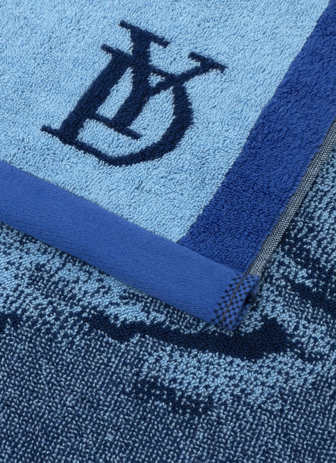 Yves Delorme Rive strandlaken - 90 x 160 cm - achterkant 3 donkerblauw