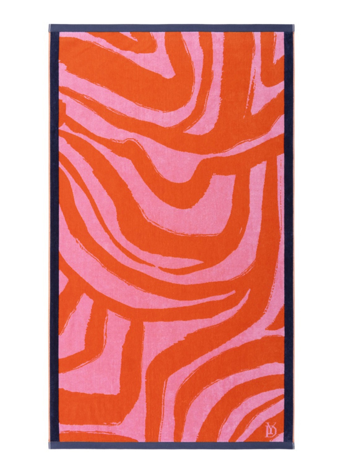 Yves Delorme Solaire strandlaken - 90 x 160 cm - voorkant rood