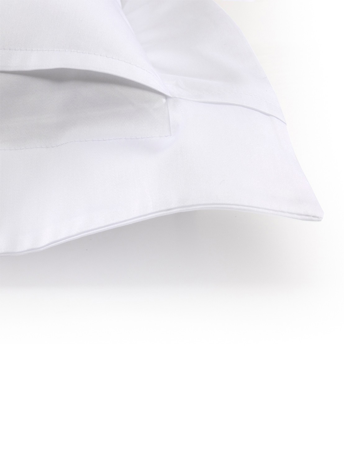 Yves Delorme Villa kussensloop - detail 5 wit