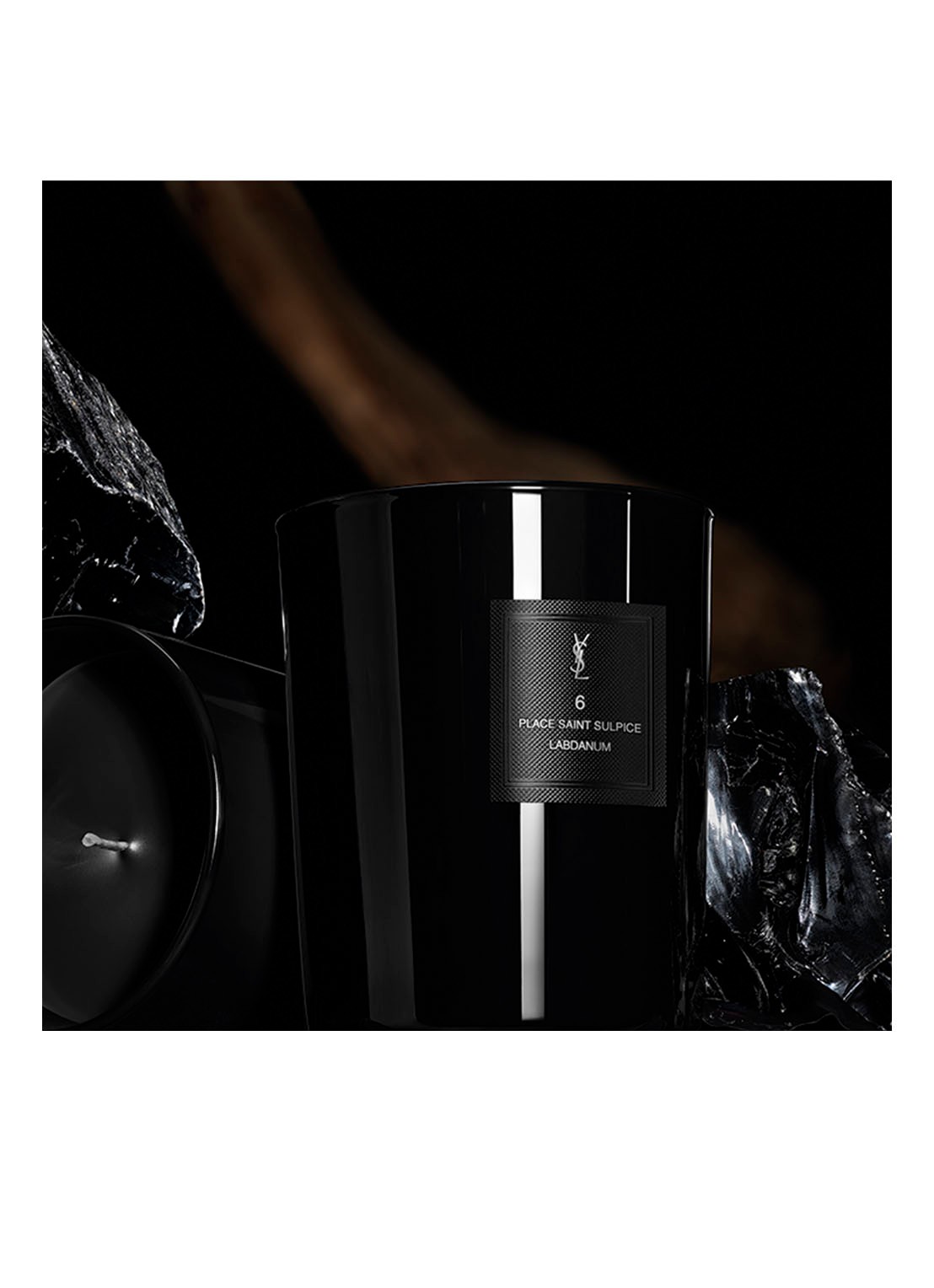 Yves Saint Laurent 6 Place Saint Sulpice geurkaars 220 gram - voorkant 2 undefined