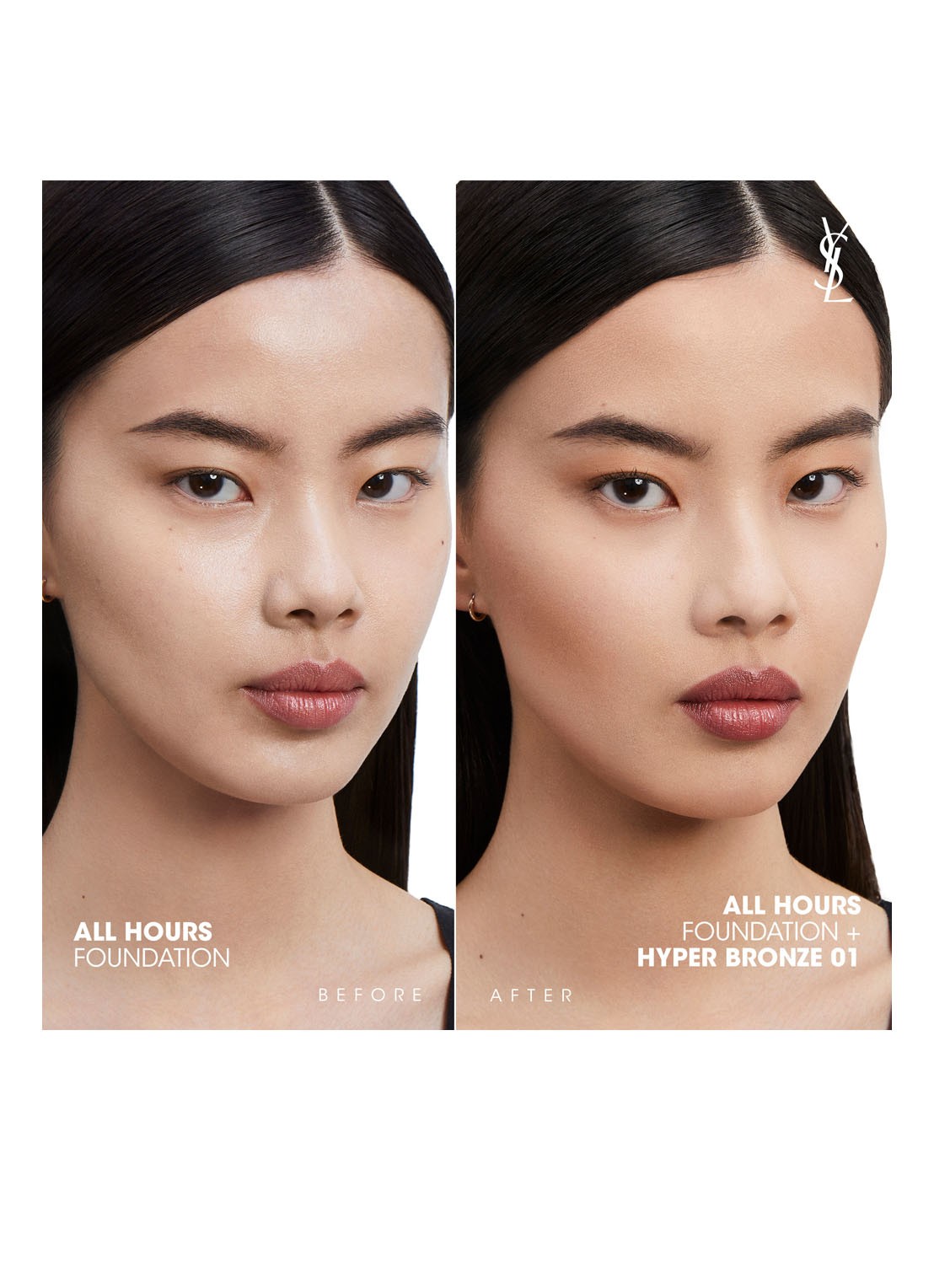 Yves Saint Laurent All Hours Hyper Bronze - bronzer - detail 2 light sepia