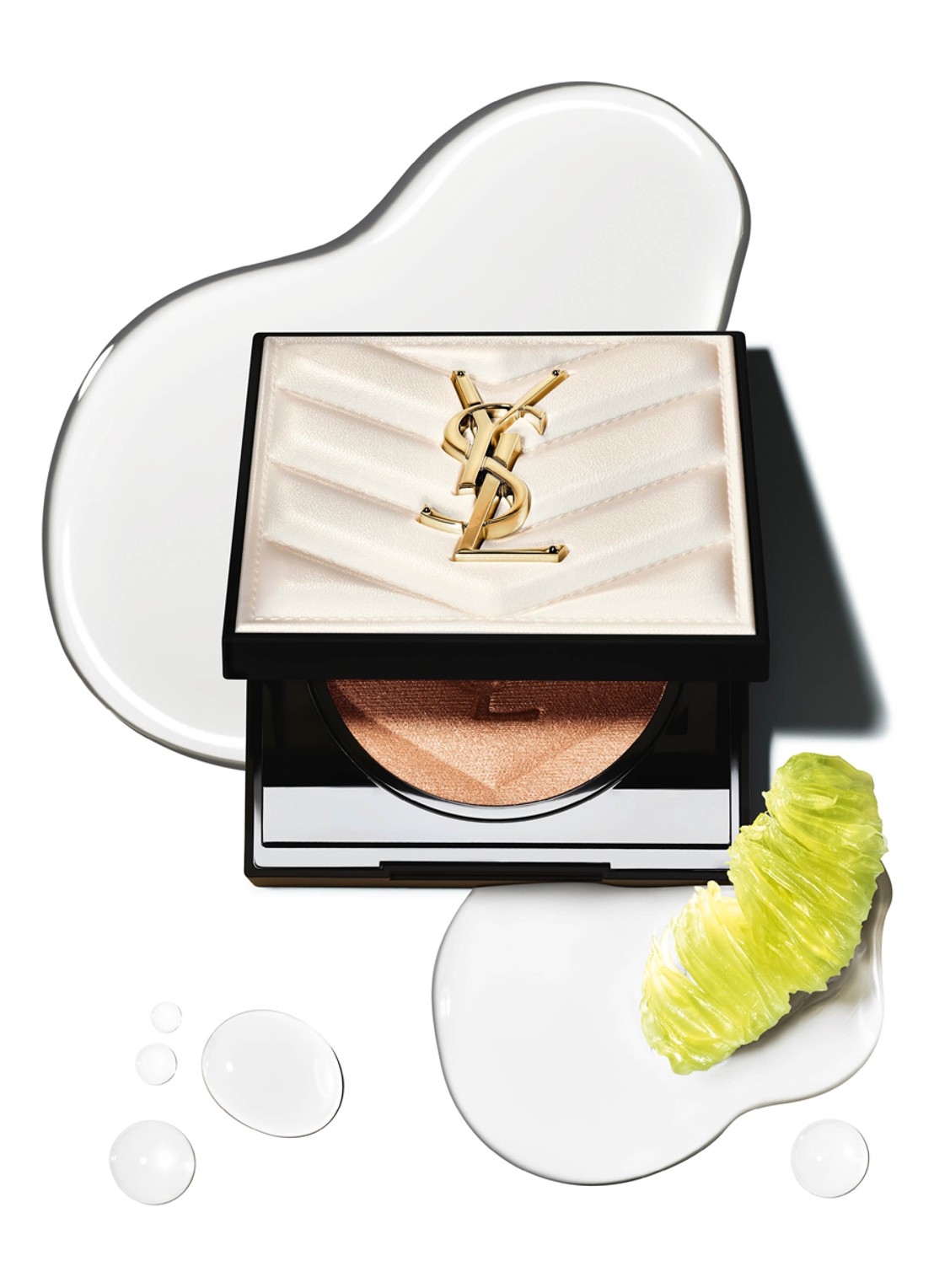Yves Saint Laurent All Hours Hyper Luminize Highlighter - poeder highlighter - detail 3 fierry copper