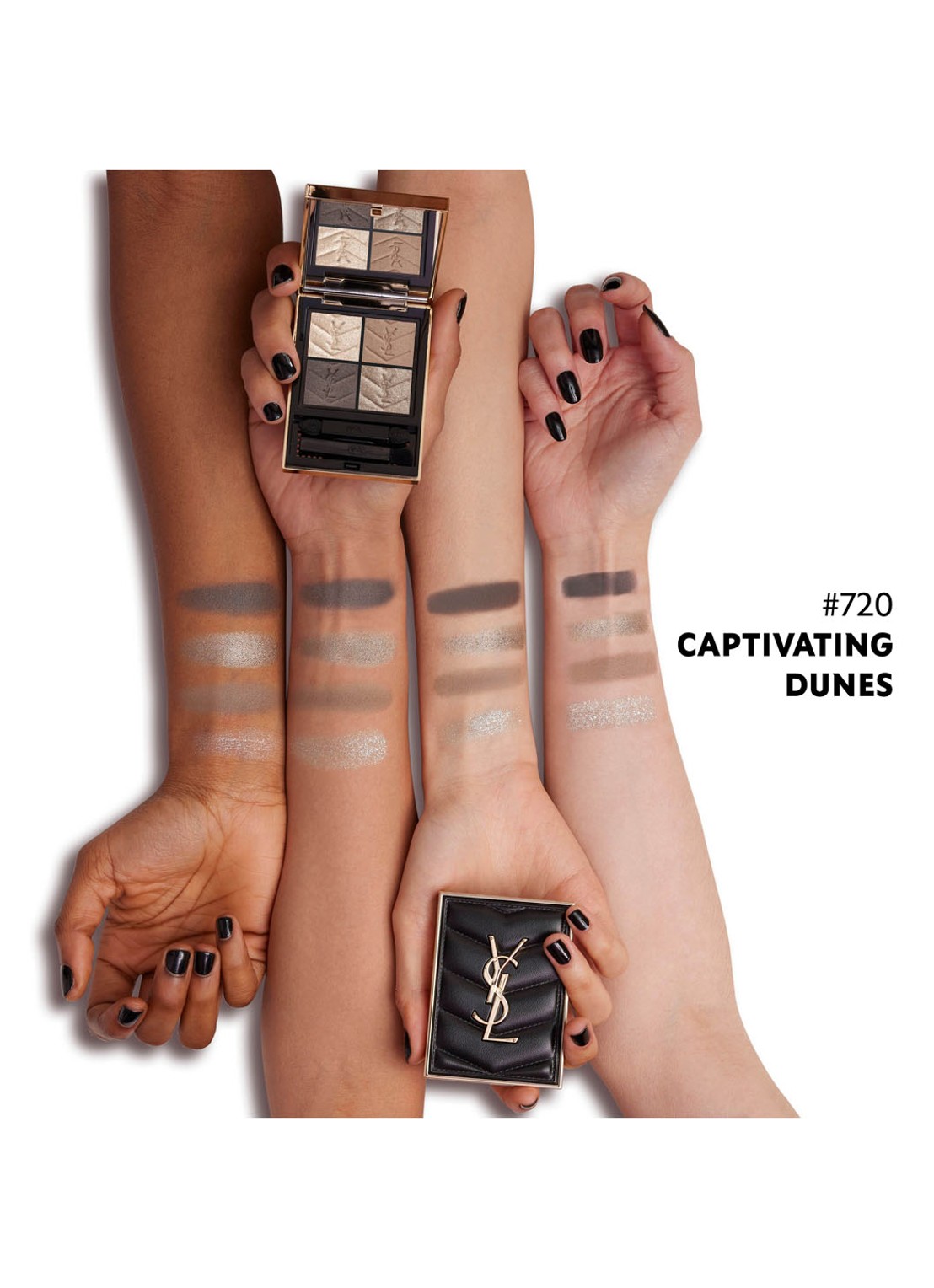 Yves Saint Laurent Couture Mini Clutch - oogschaduwpalette - detail 4 n° 720 captivating dunes