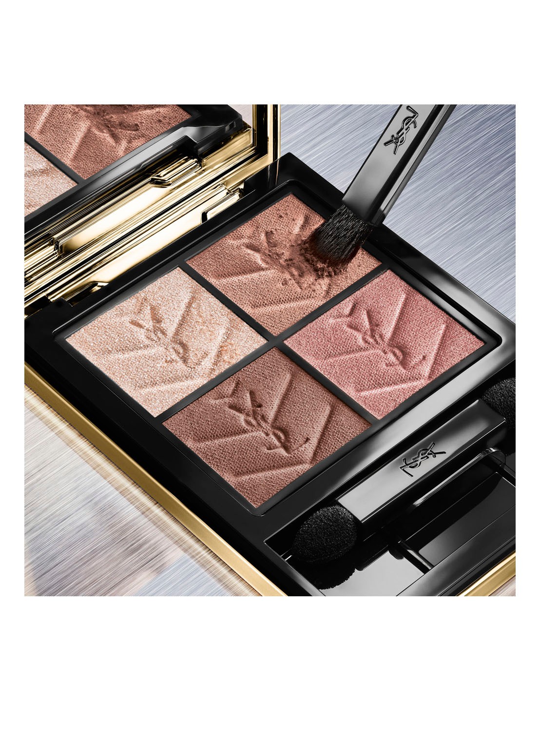 Yves Saint Laurent Couture Mini Clutch - oogschaduwpalette - detail 6 n° 730 sunrise safari