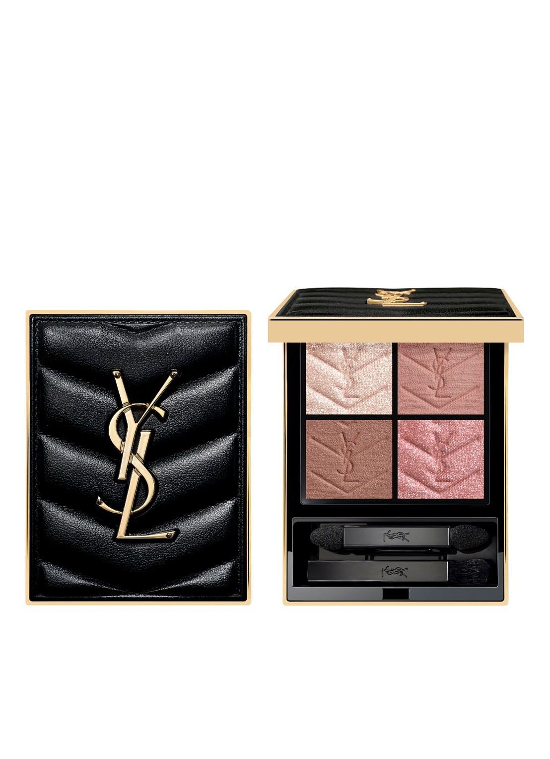 Yves Saint Laurent Couture Mini Clutch - oogschaduwpalette - voorkant n° 730 sunrise safari