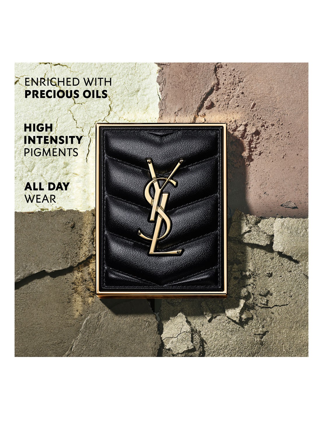 Yves Saint Laurent Couture Mini Clutch - oogschaduwpalette - detail 5 n° 830 unexplored garden