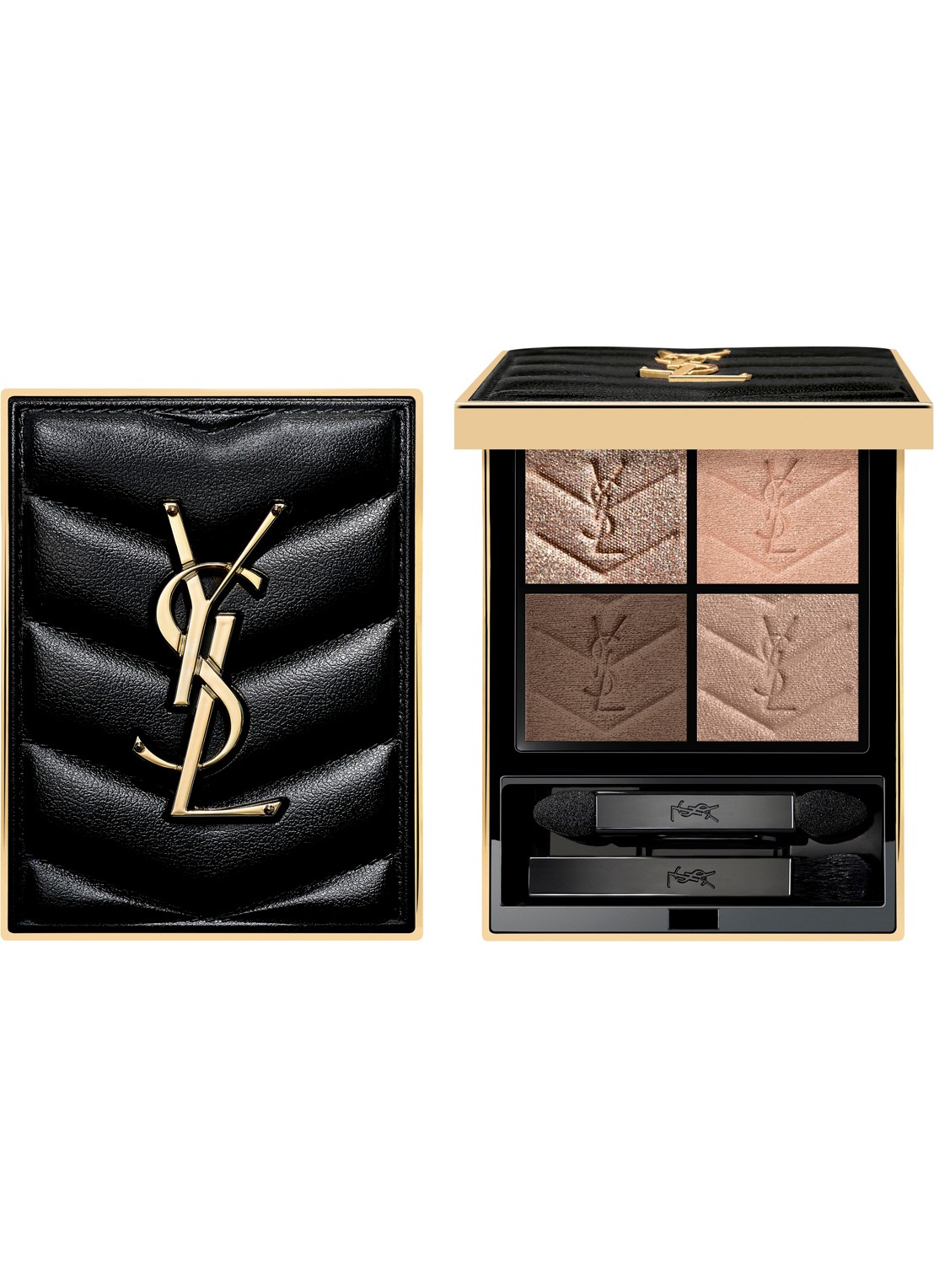 Yves Saint Laurent Couture Mini Clutch - oogschaduwpalette  - voorkant 100 stora dolls