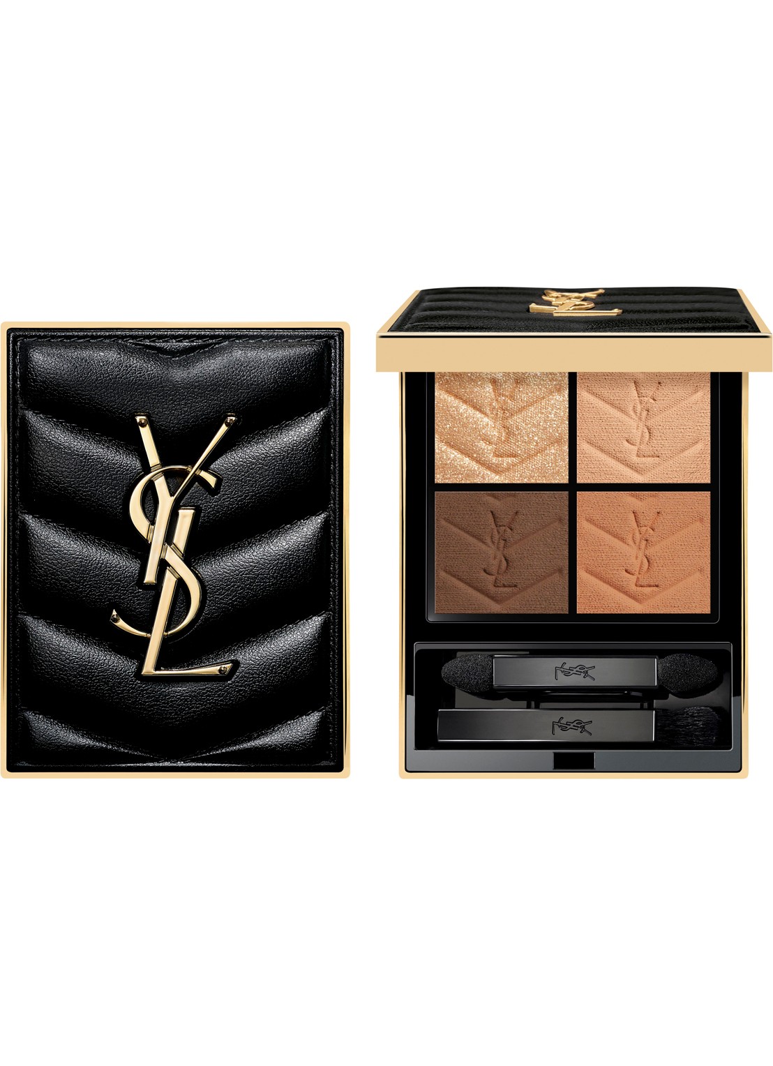 Yves Saint Laurent Couture Mini Clutch - oogschaduwpalette  - voorkant 300 kasbah spices