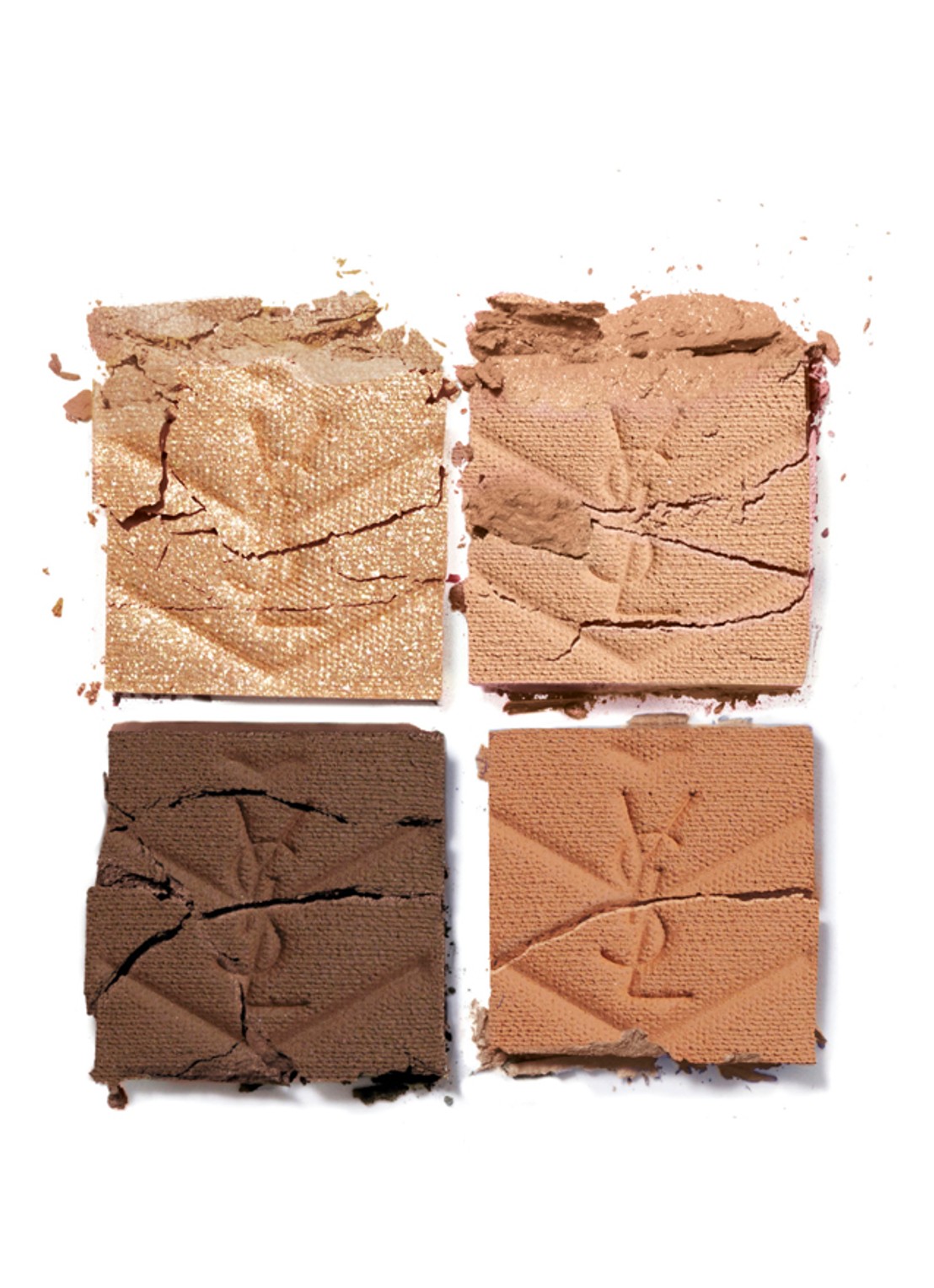 Yves Saint Laurent Couture Mini Clutch - oogschaduwpalette  - voorkant 2 300 kasbah spices