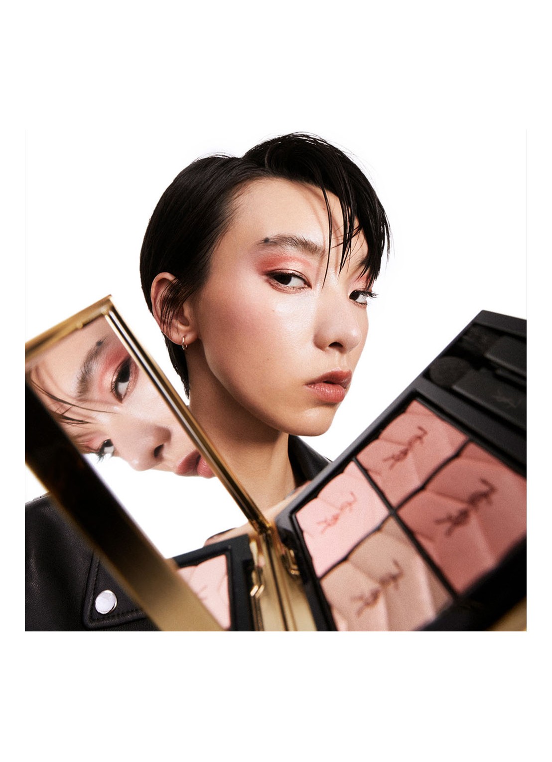 Yves Saint Laurent Couture Mini Clutch - oogschaduwpalette  - detail 5 600 spontini lilies