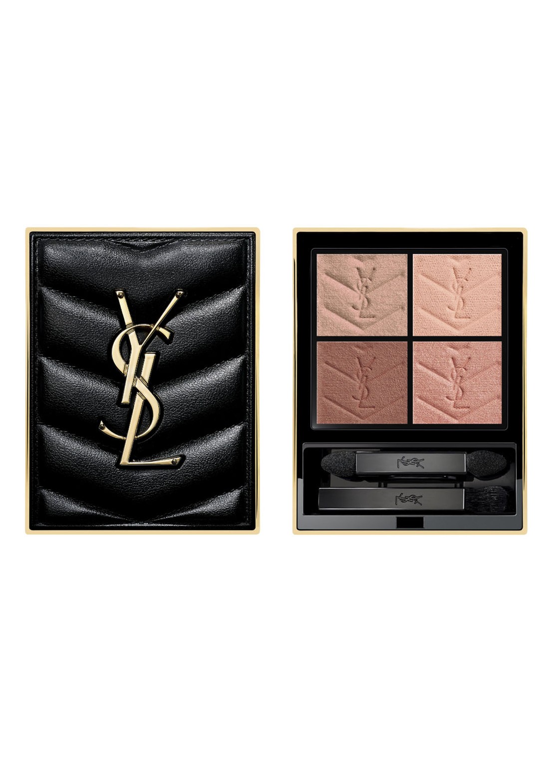 Yves Saint Laurent Couture Mini Clutch - oogschaduwpalette  - voorkant 600 spontini lilies