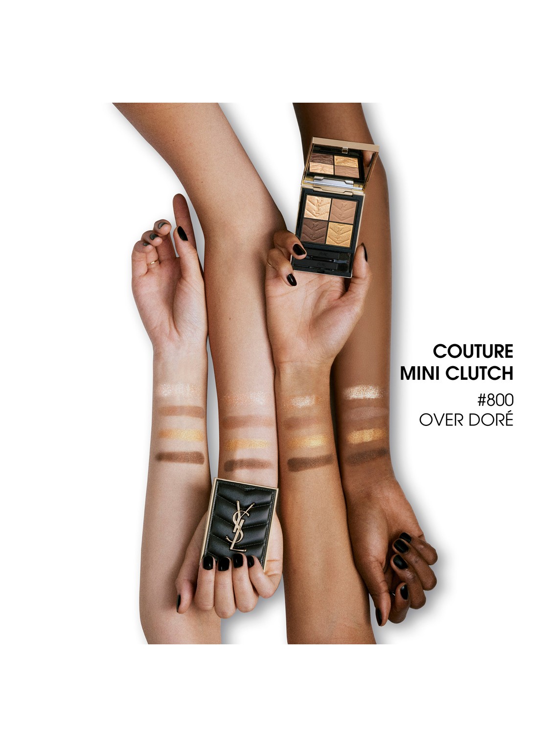 Yves Saint Laurent Couture Mini Clutch – travel size oogschaduw palette - detail 2 800 over dore