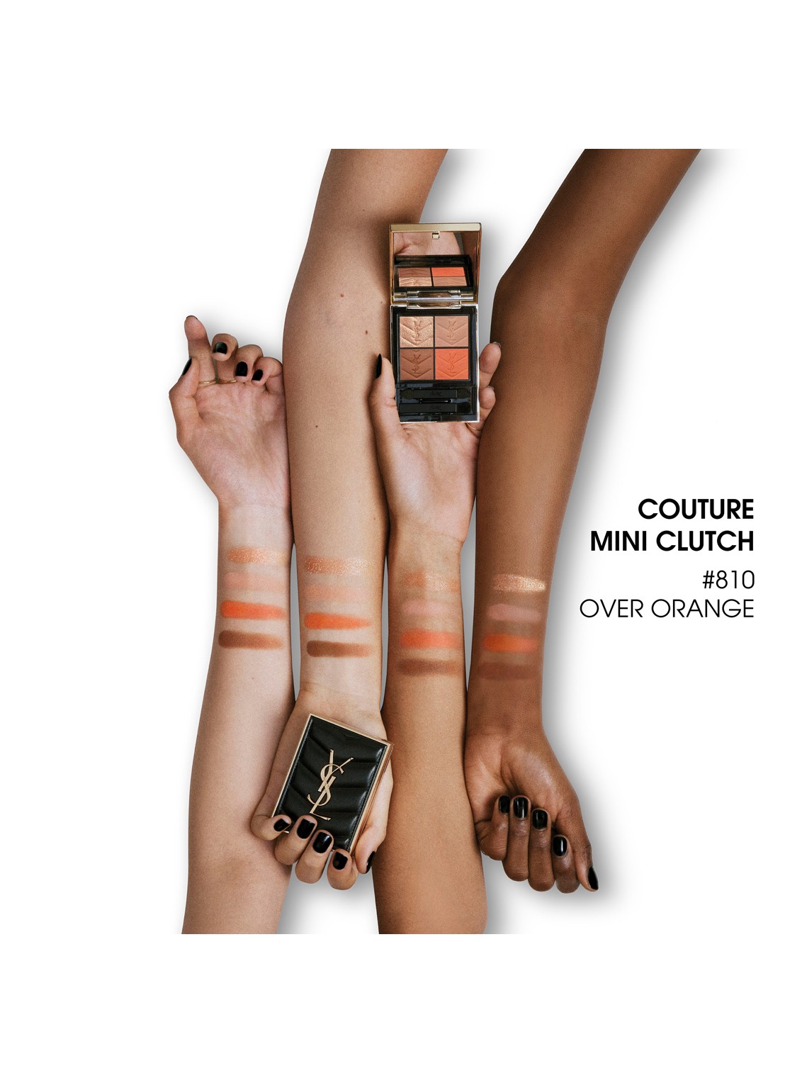 Yves Saint Laurent Couture Mini Clutch – travel size oogschaduw palette - detail 2 810 over orange