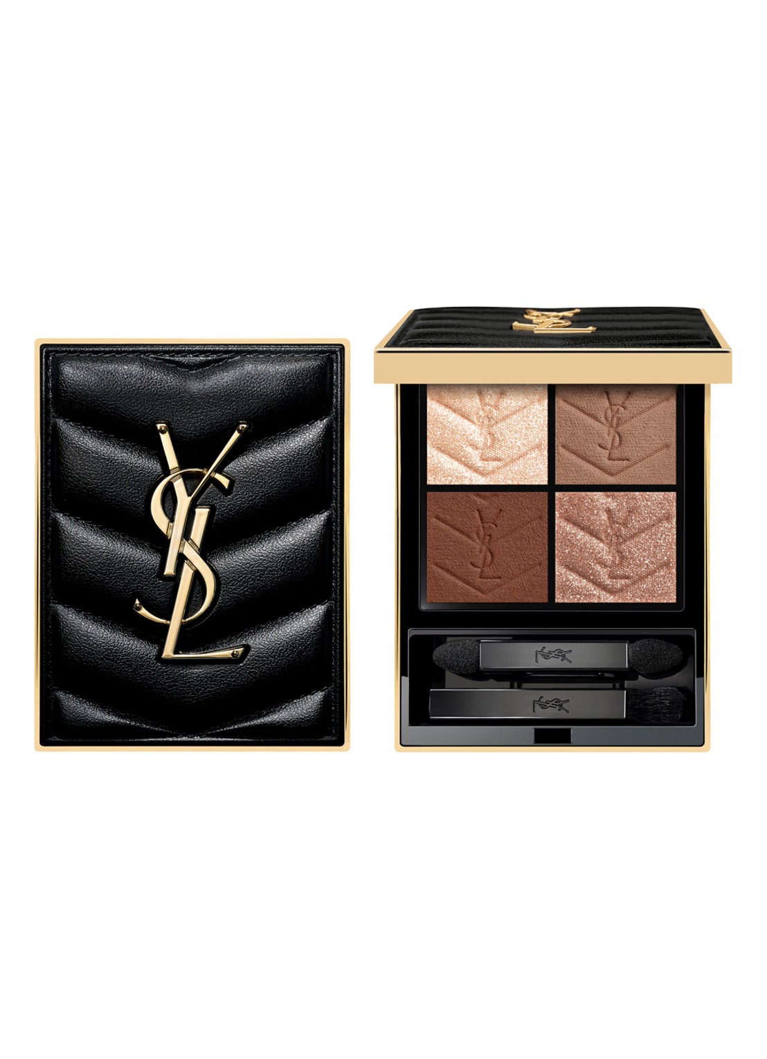 Yves Saint Laurent  Couture Mini Clutch - travel size oogschaduwpalette  - voorkant 310 exotic mirage
