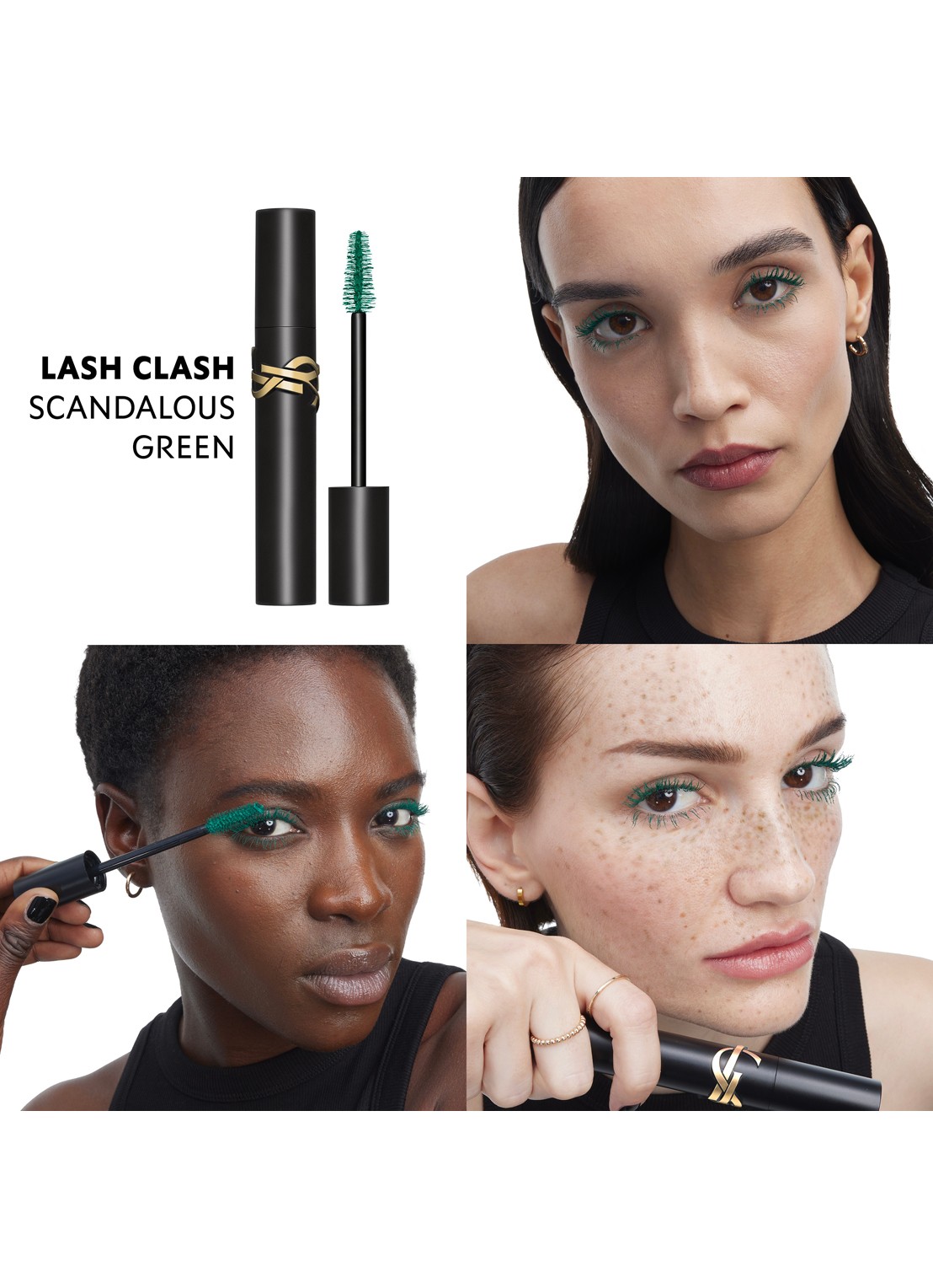 Yves Saint Laurent Lash Clash Mascara - detail 7 03 scandalous green