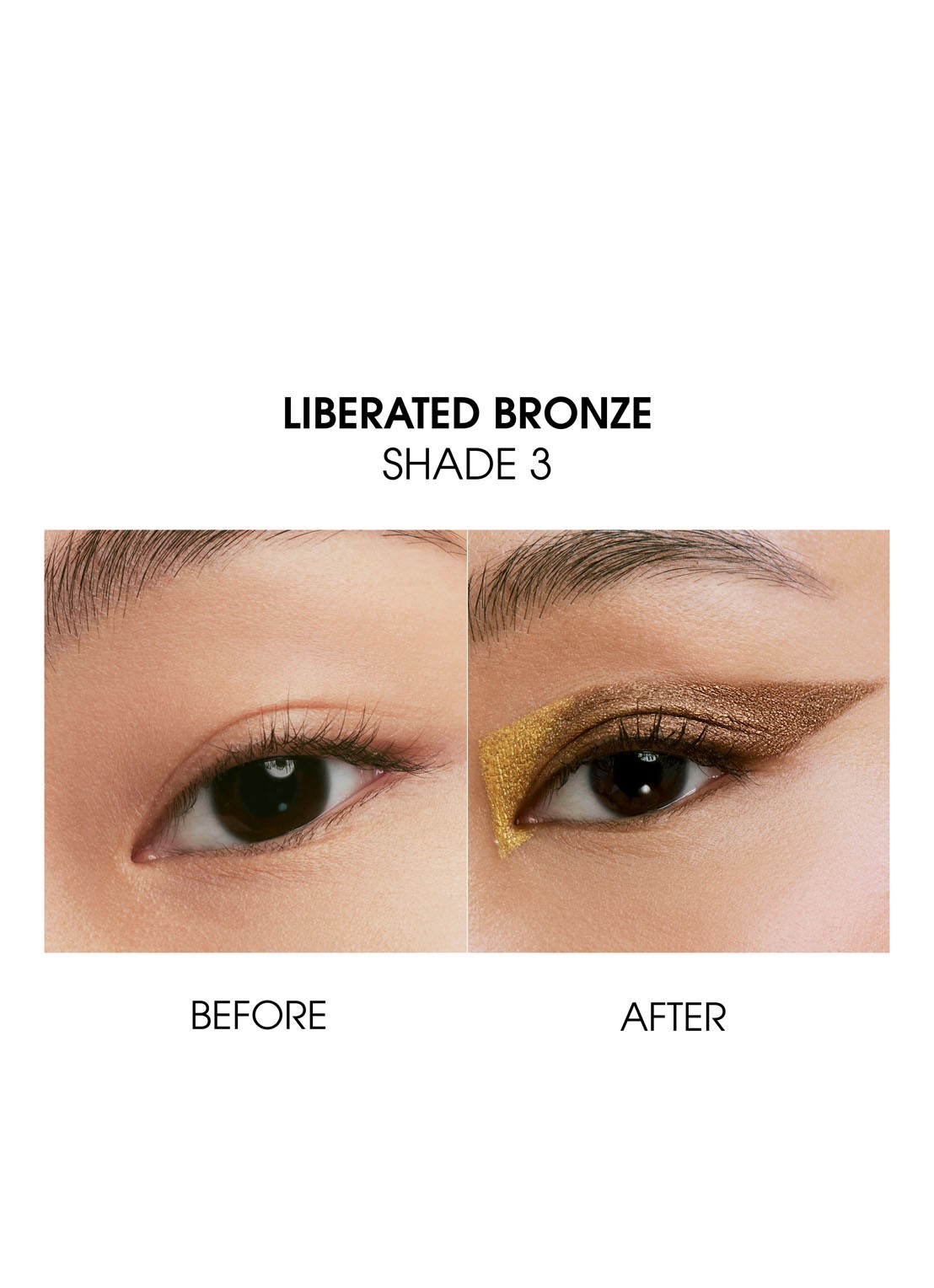 Yves Saint Laurent Lines Liberated - waterproof oogpotlood - detail 5 03 liberated bronze