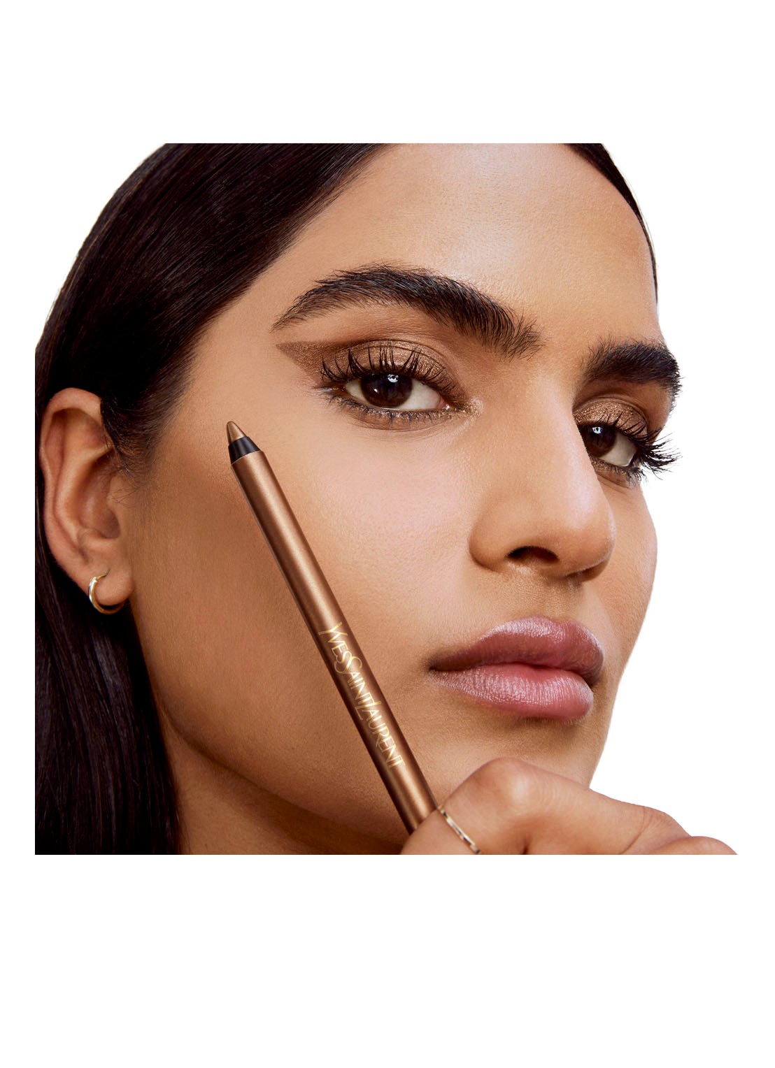 Yves Saint Laurent Lines Liberated - waterproof oogpotlood - detail 6 03 liberated bronze