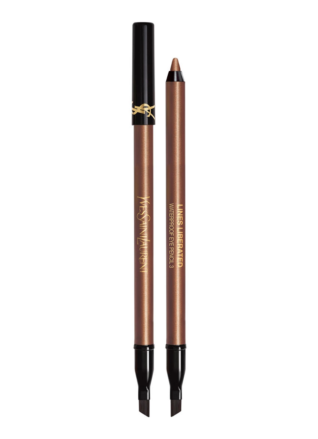 Yves Saint Laurent Lines Liberated - waterproof oogpotlood - voorkant 03 liberated bronze