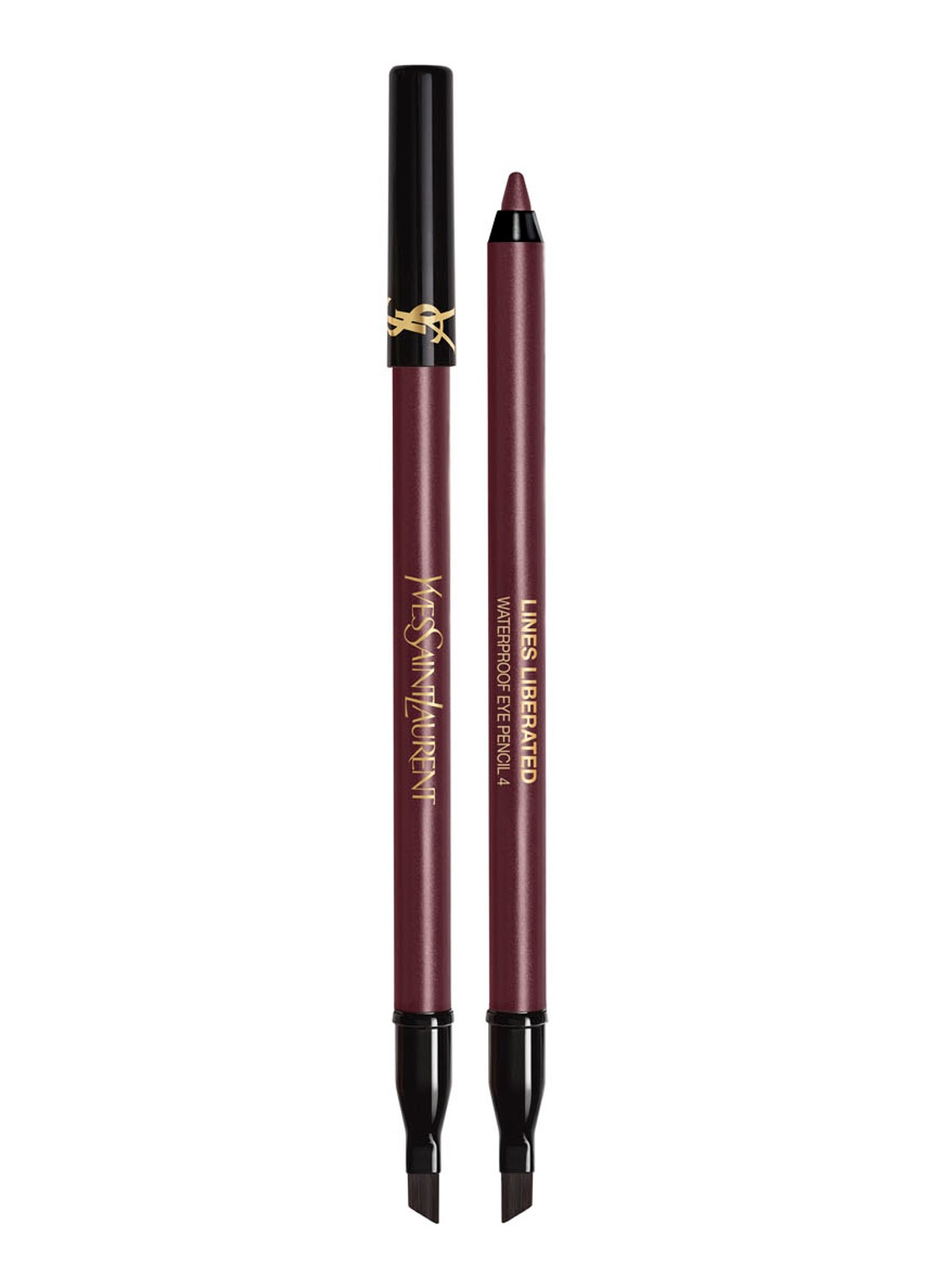 Yves Saint Laurent Lines Liberated - waterproof oogpotlood - voorkant 04 unrestricted plum