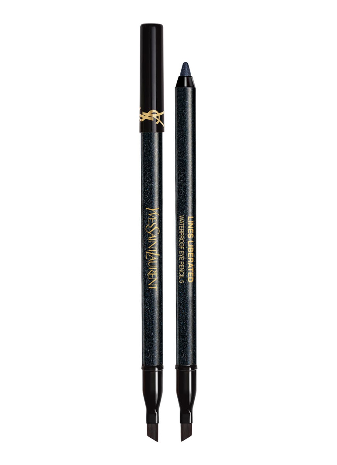 Yves Saint Laurent Lines Liberated - waterproof oogpotlood - voorkant 05 prismatic black