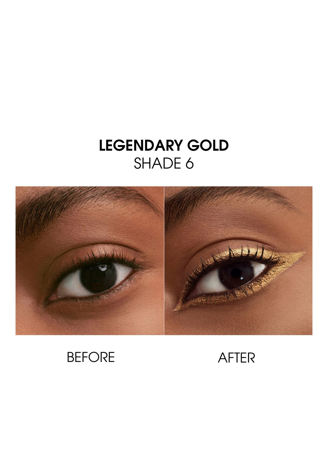 Yves Saint Laurent Lines Liberated - waterproof oogpotlood - detail 4 06 legendary gold 