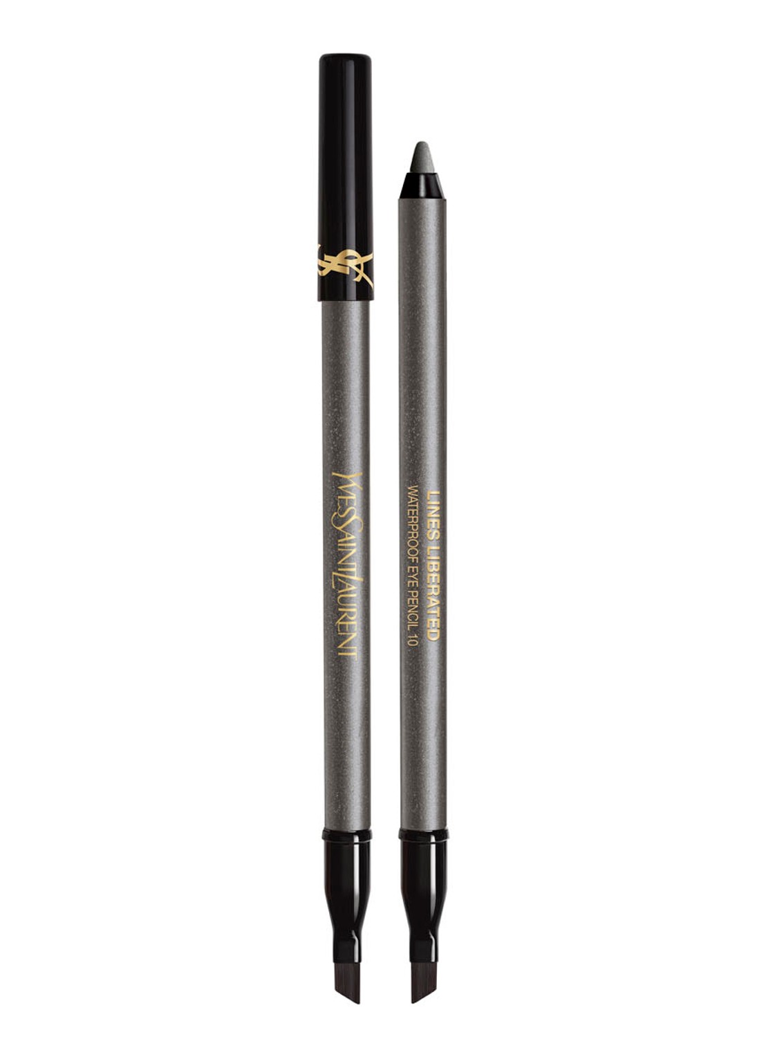 Yves Saint Laurent Lines Liberated - waterproof oogpotlood - voorkant 6 10 clandestine silver