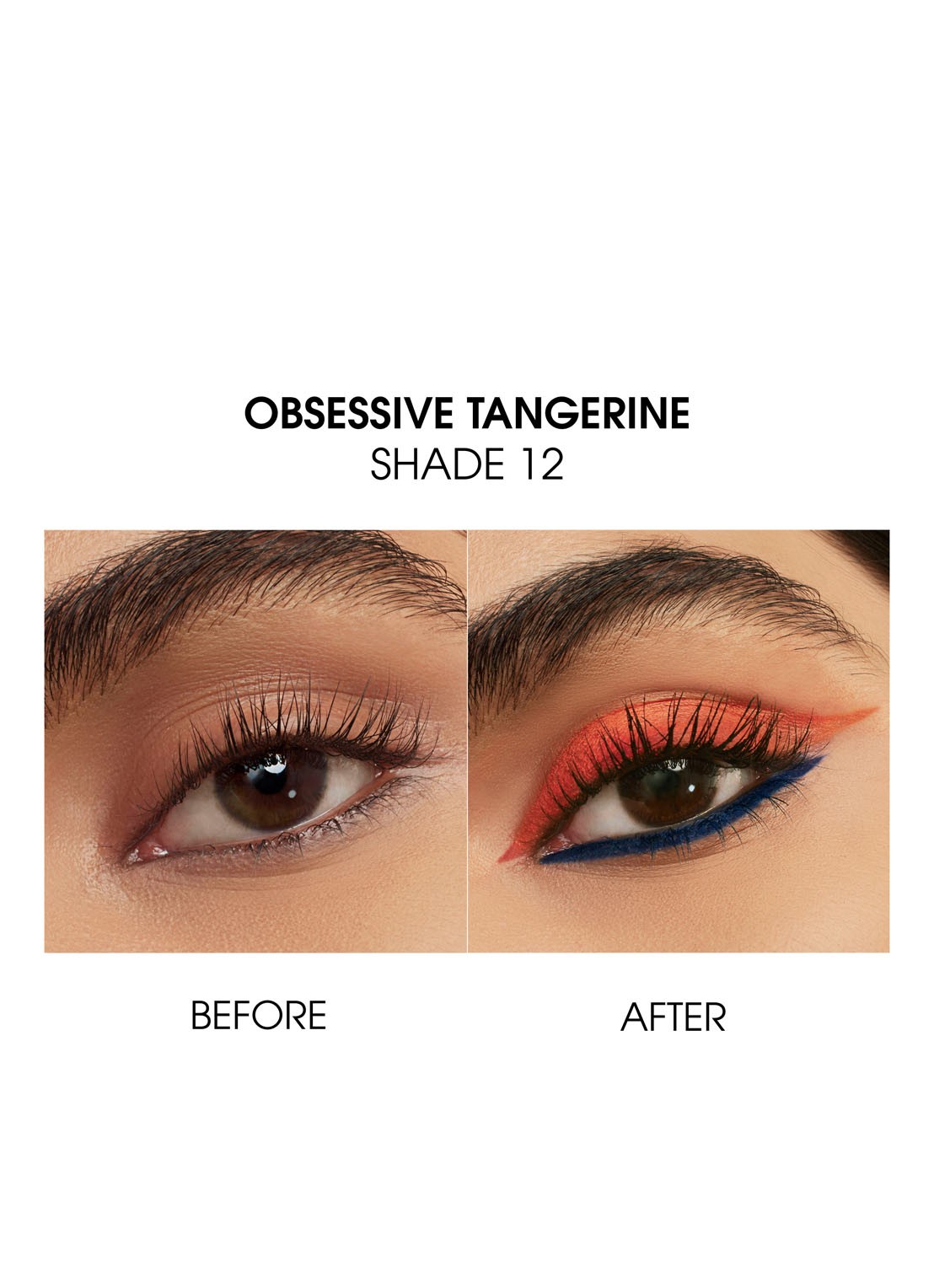 Yves Saint Laurent Lines Liberated - waterproof oogpotlood - detail 4 12 obsessive tangerine