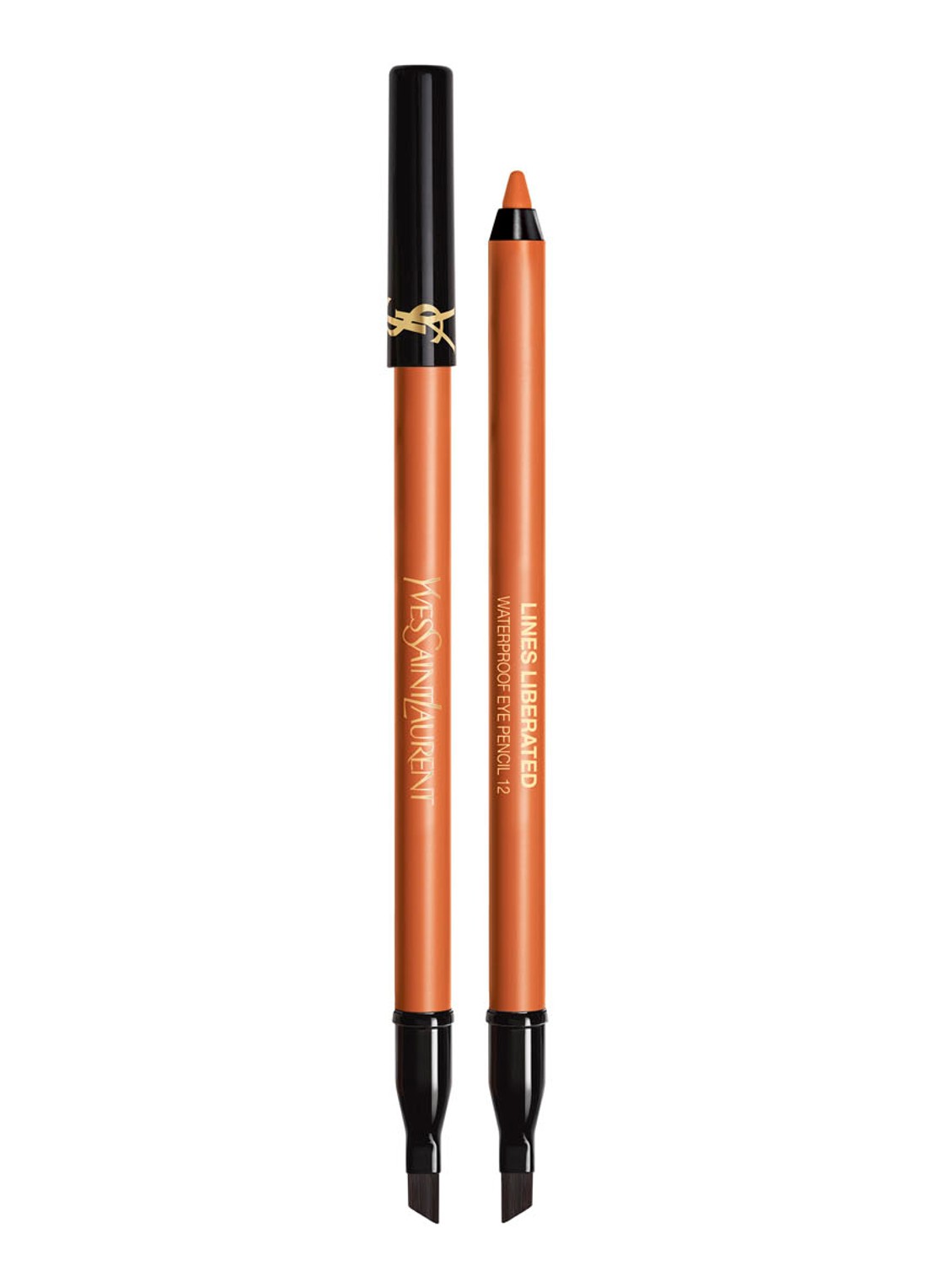 Yves Saint Laurent Lines Liberated - waterproof oogpotlood - voorkant 6 12 obsessive tangerine