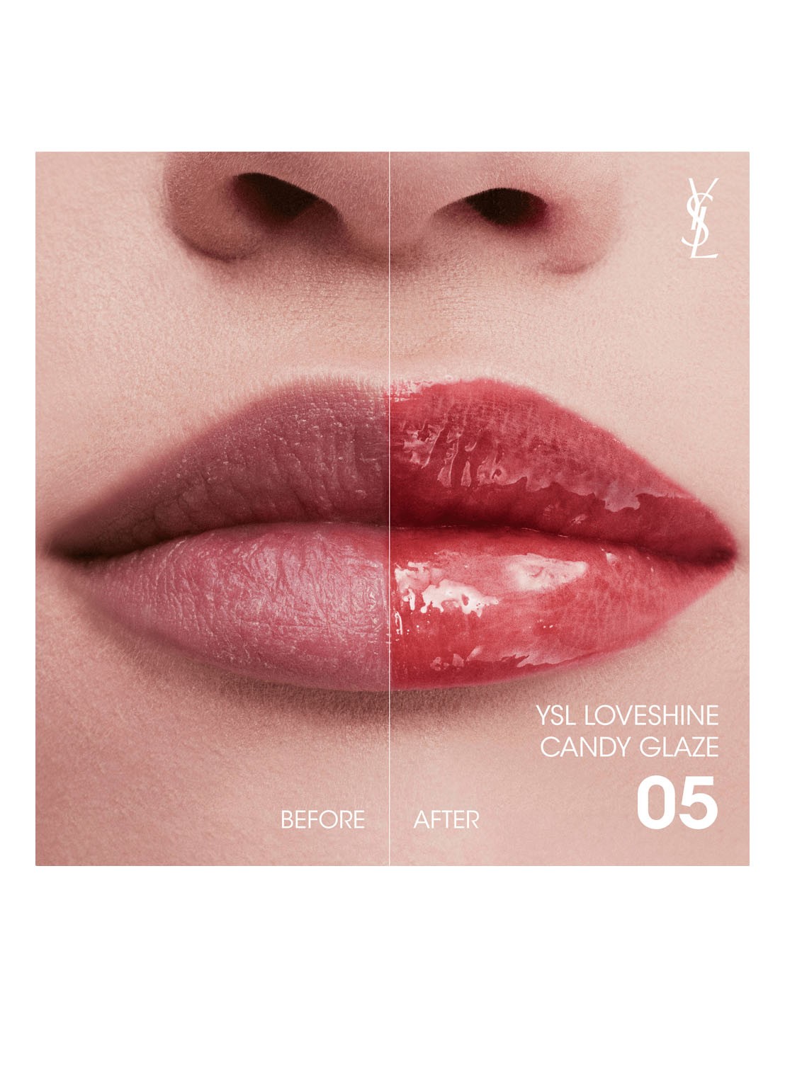 Yves Saint Laurent Loveshine Candy Glaze - lipgloss - detail 2 05 pink satisfaction