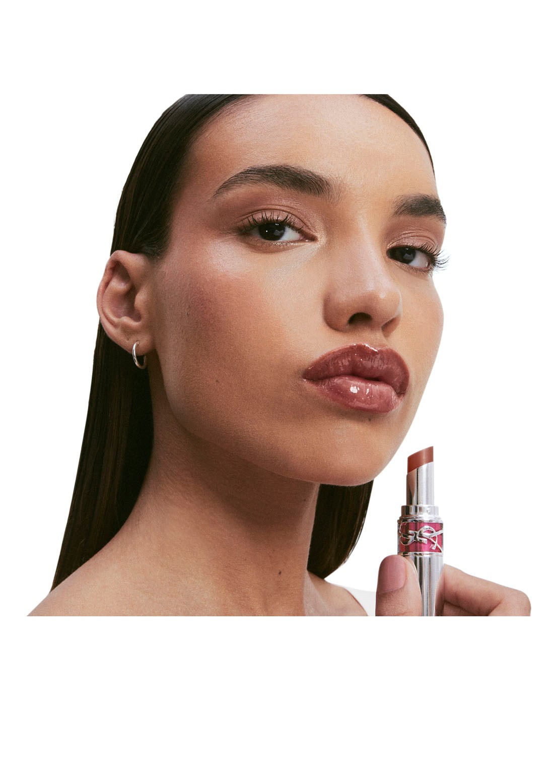 Yves Saint Laurent Loveshine Candy Glaze - lipgloss - detail 6 14 scenic brown