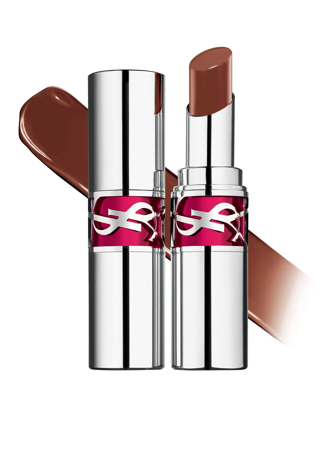 Yves Saint Laurent Loveshine Candy Glaze - lipgloss - voorkant 14 scenic brown