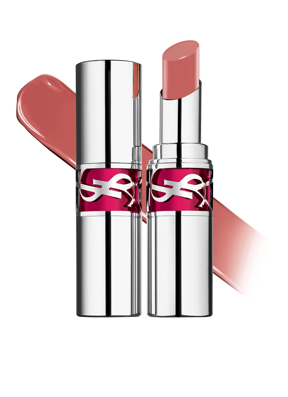 Yves Saint Laurent Loveshine Candy Glaze - lipgloss - voorkant 6 15 showcasing nude