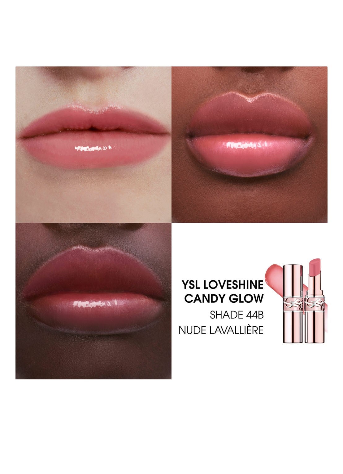 Yves Saint Laurent  Loveshine Candy Glow - getinte lipbalsem - detail 3 44b nude lavalliere