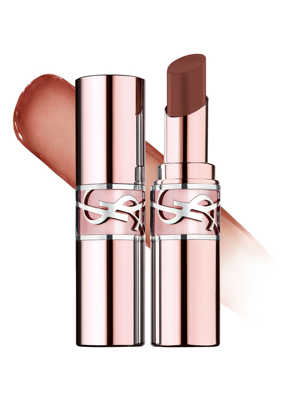 Yves Saint Laurent  Loveshine Candy Glow - getinte lipbalsem - voorkant 6b brown nude