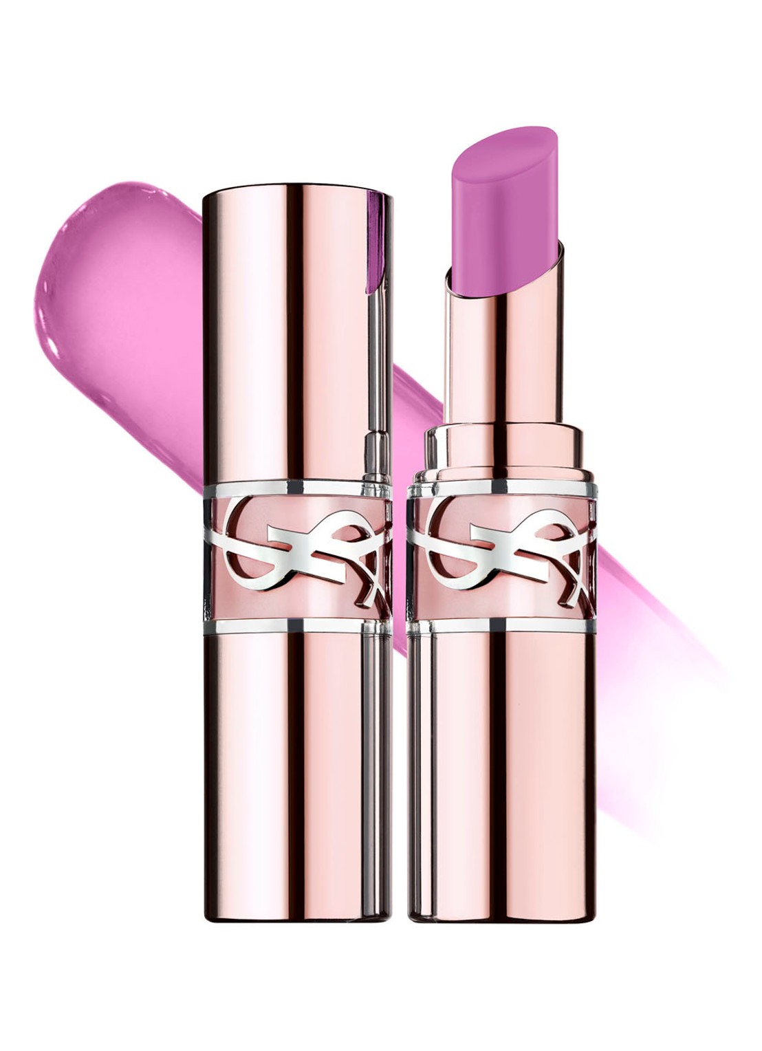 Yves Saint Laurent Loveshine Candy Glow - getinte lipbalsem - voorkant 10b lavender blaze