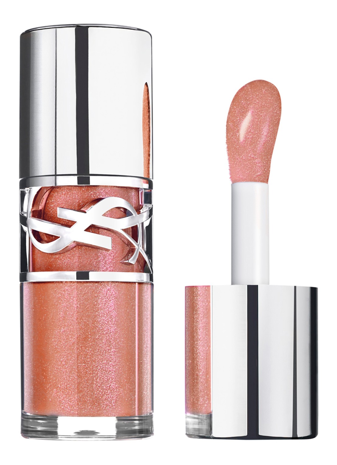 Yves Saint Laurent Loveshine Gloss - hydraterende lipolie  - voorkant 12 honey moon